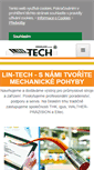 Mobile Screenshot of lin-tech.hennlich.cz